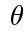 {~theta}