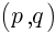 {(p,q)}