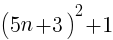 {(5n+3)^2+1}
